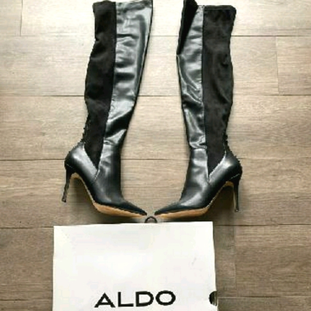 Aldo thigh high boots